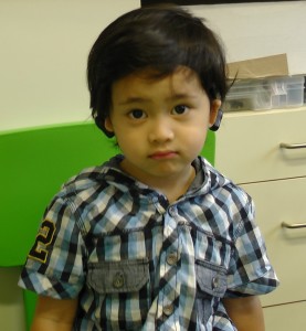 Hazeeq, 2 years old, BMA, lives in Malaysia