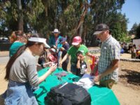 James Hermsen at Ear Community picnic with eyeglasses for microtia kids