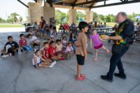 Magic show fun with Ear Community Texas