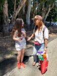 Ally Tumblin with Dr. Mai Thy Truong at the California Ear Community picnic