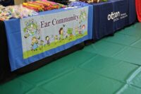 The Ear Community table at the Ear Community Vanderbilt microtia and atresia event in Nashville, TN