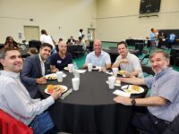 Vanderbilt surgeons and friends enjoying the Ear Community microtia and atresia picnic