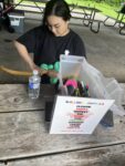 Ear Community balloon fun at the Ontario microtia and atresia picnic