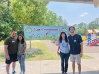 Dr. Shannon Culbertson and Christopher Bowman, our North Carolina Ear Community picnic hosts