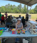 North Carolina Ear Community picnic with Duke anaplastologist