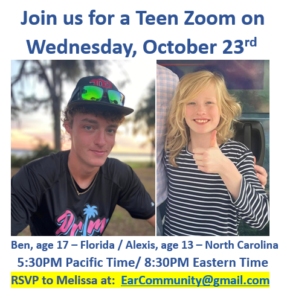 Teen Microtia and Atresia Zoom