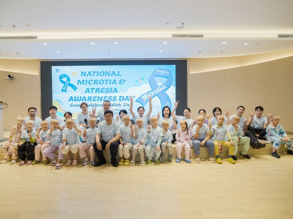 The International Center for Ear Reconstruction in China microtia awareness day event, 2024.