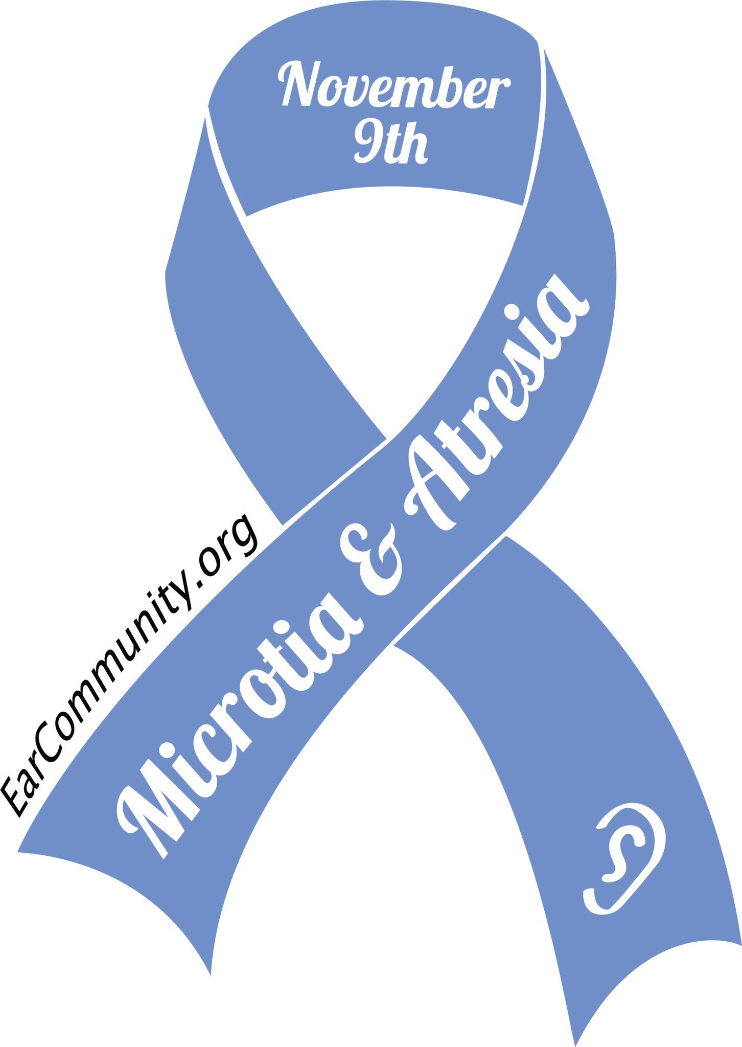 Ear Community Microtia and Atresia Awareness Day ribbon