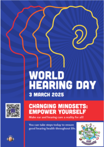 World Hearing Day ad for the WHO and the Ear Community Organization